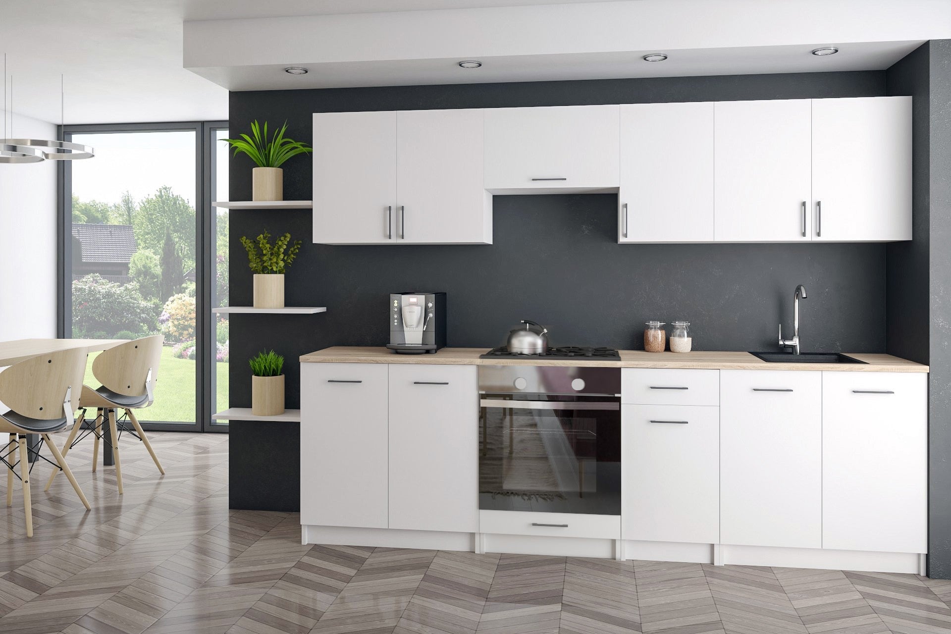 Cuisine KIT - 2M40 (Finition mate)