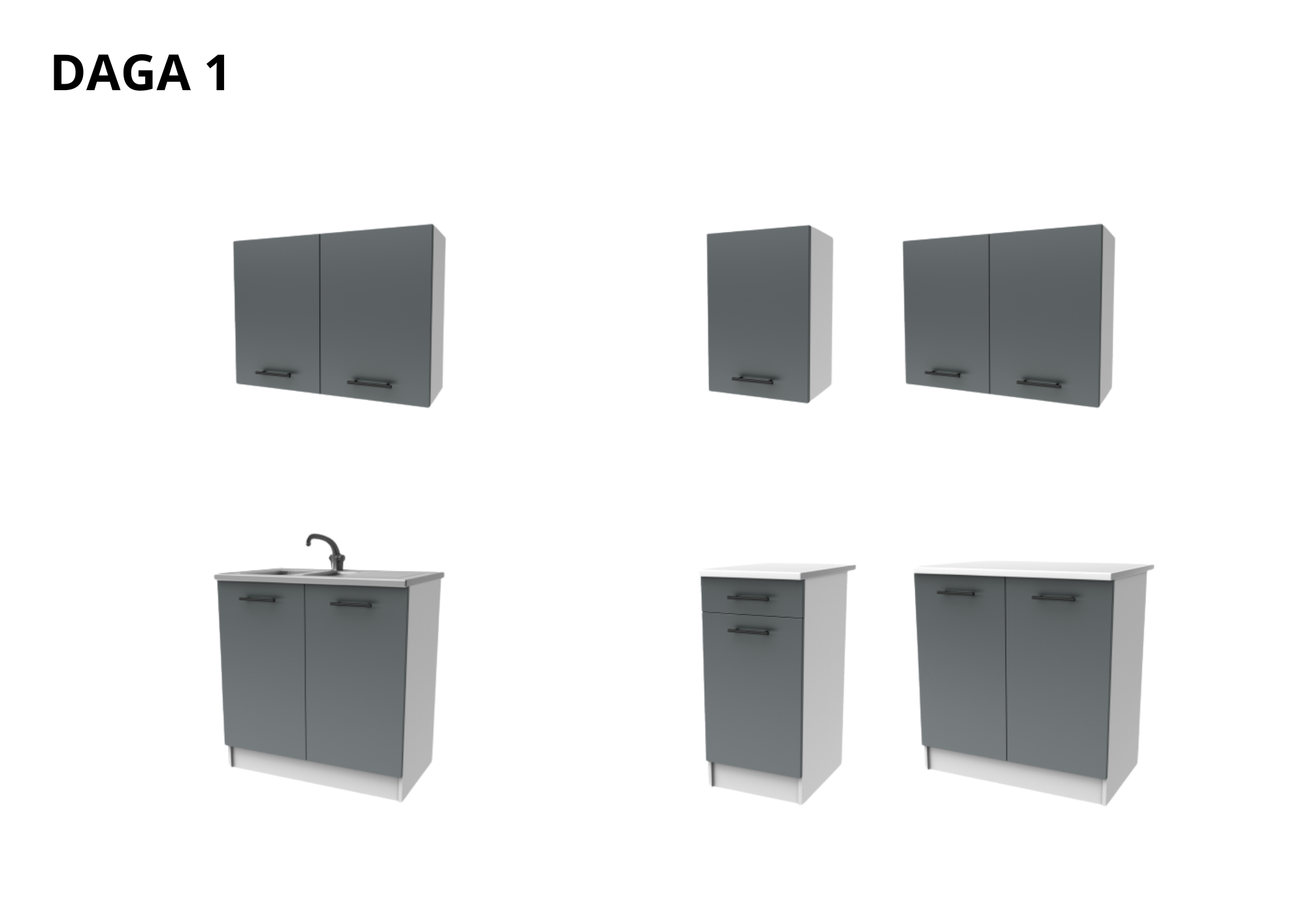 Kit 2m60 - Graphite (DAGA)