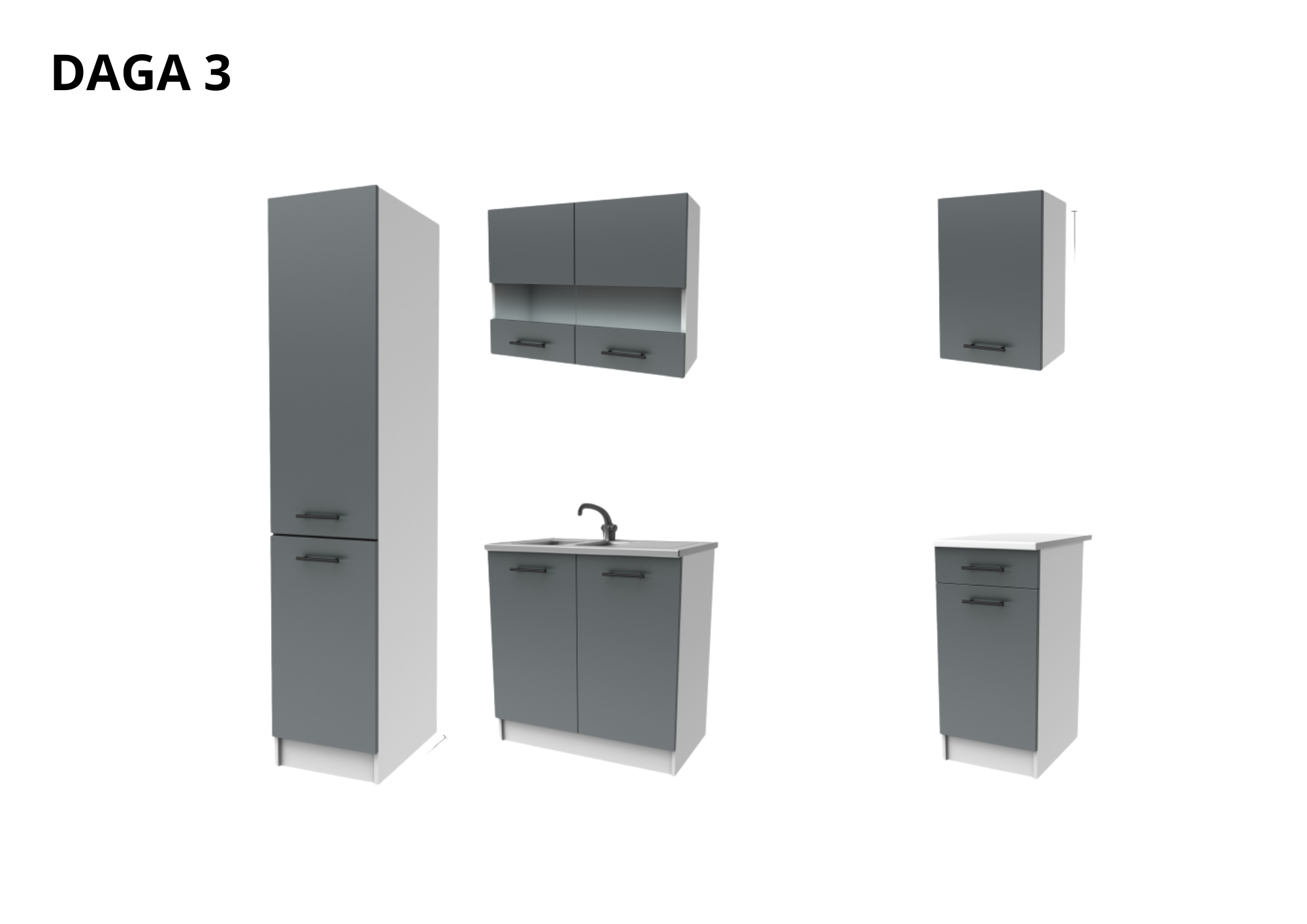 Kit 2m20 - Graphite (DAGA-SL4)