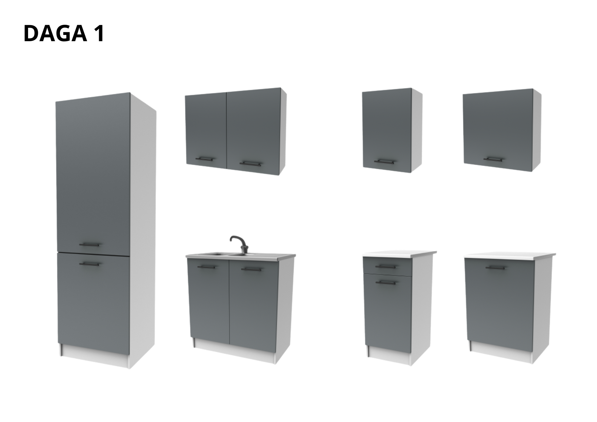 Kit 3m - Graphite (DAGA - SL6)