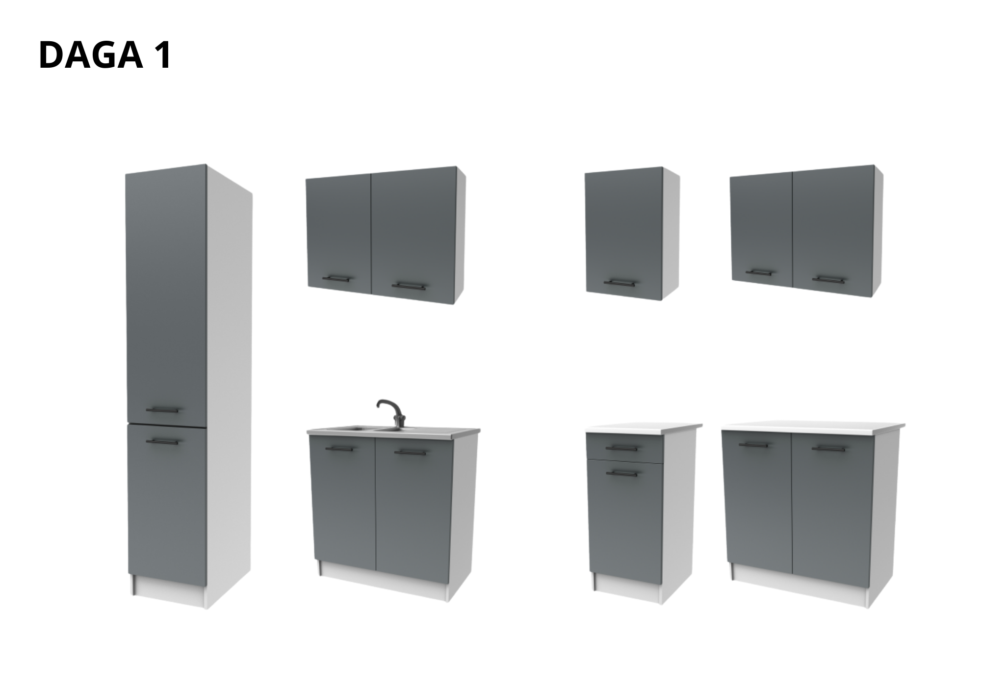 Kit 3m - Graphite (DAGA - SL4)