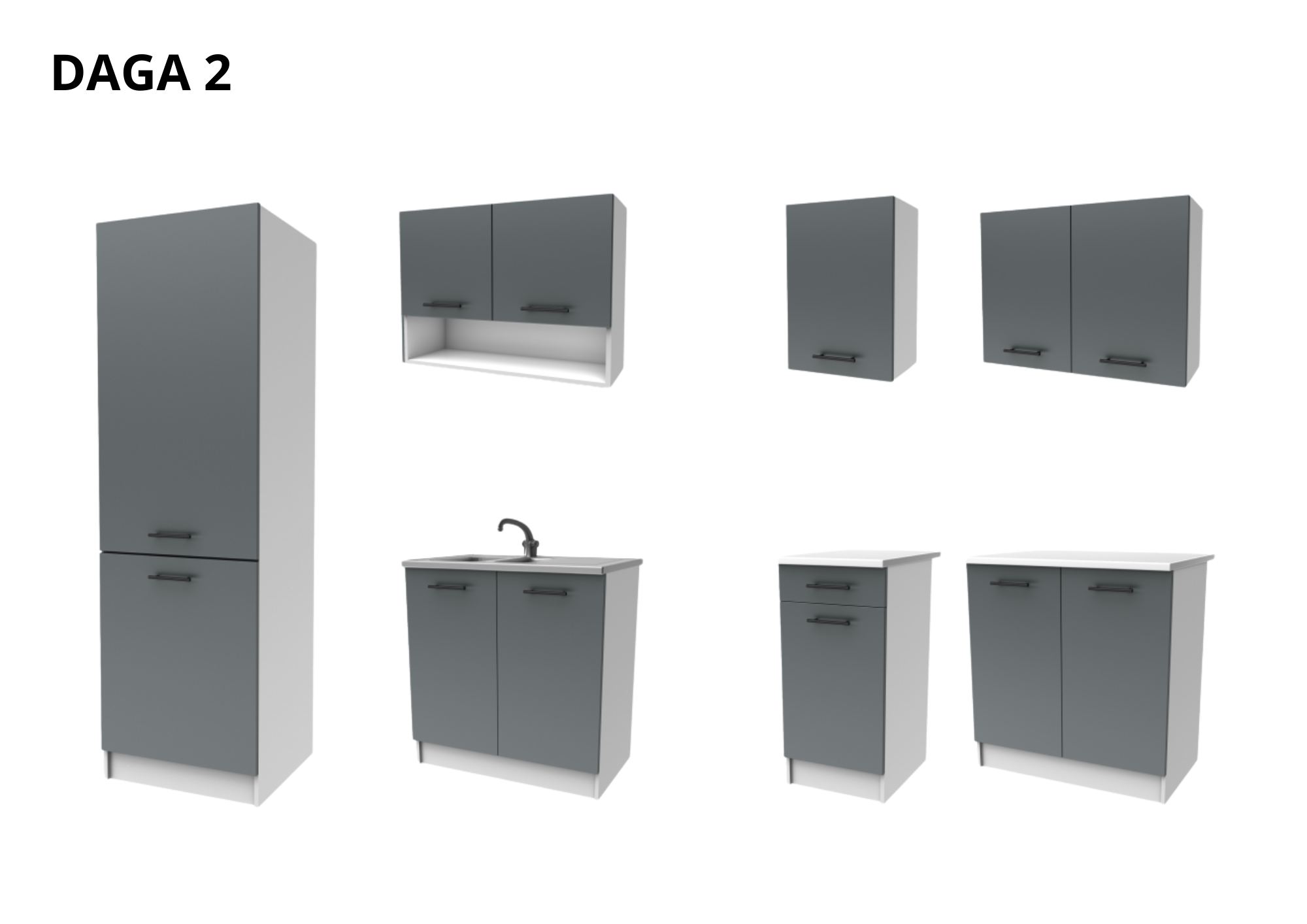 Kit 3m20 - Graphite (DAGA - SL6)