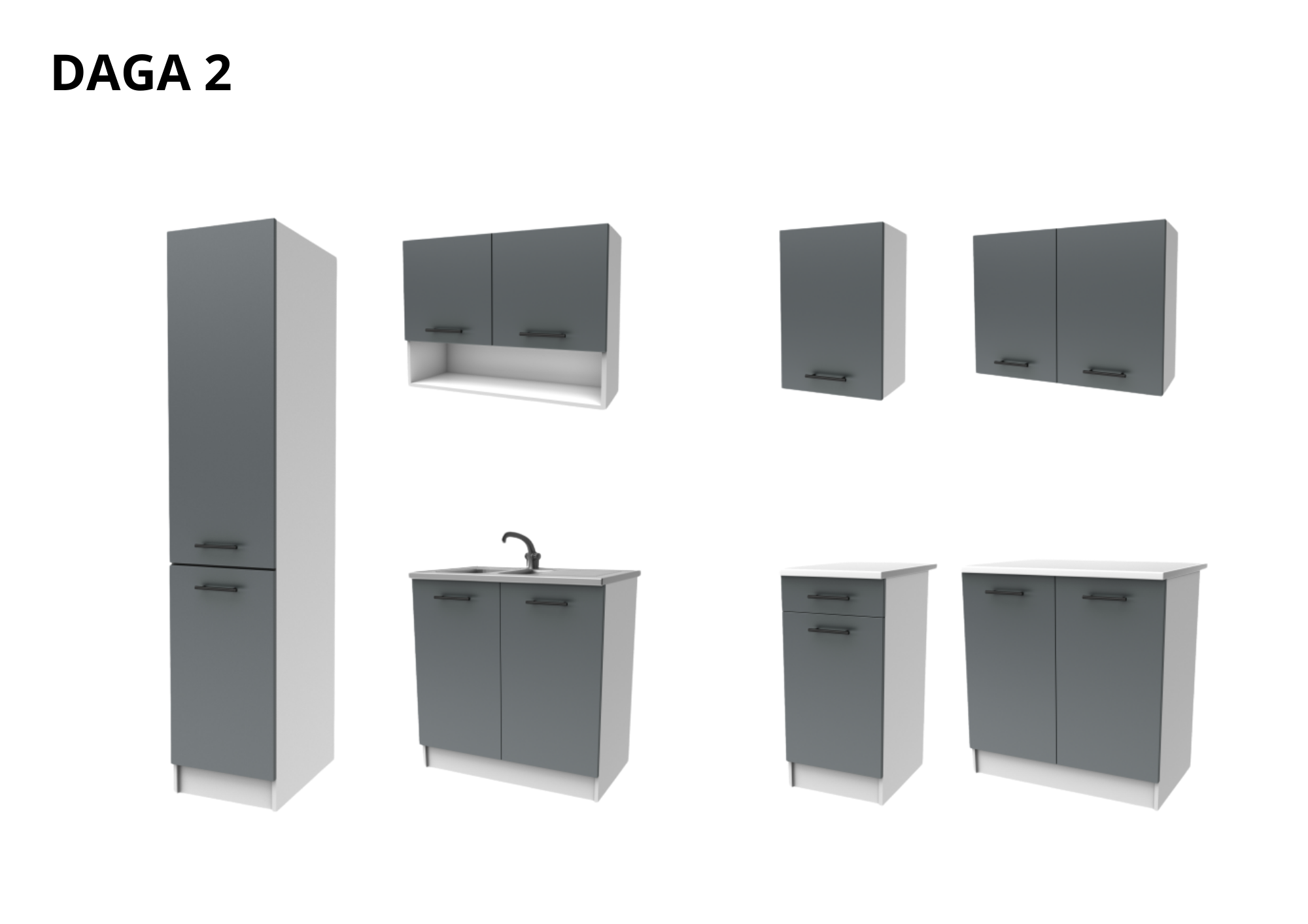 Kit 3m - Graphite (DAGA - SL4)