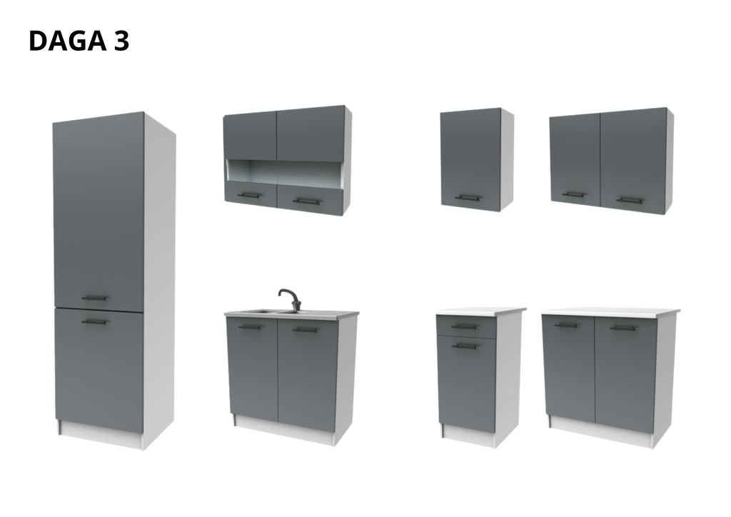 Kit 3m20 - Graphite (DAGA - SL6)