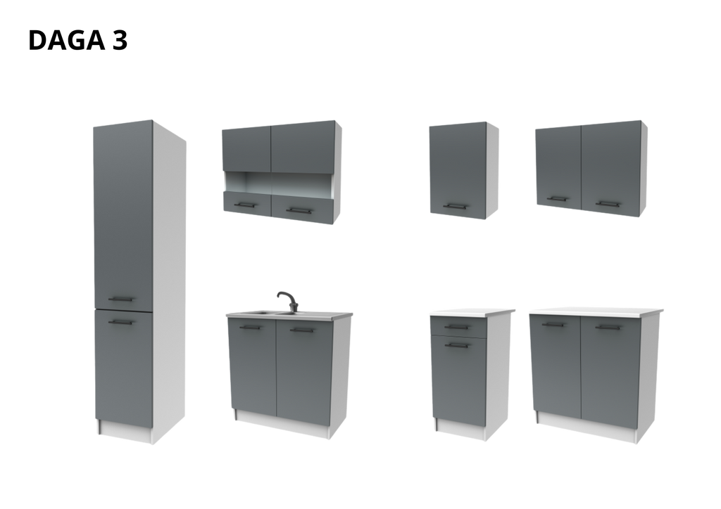 Kit 3m - Graphite (DAGA - SL4)