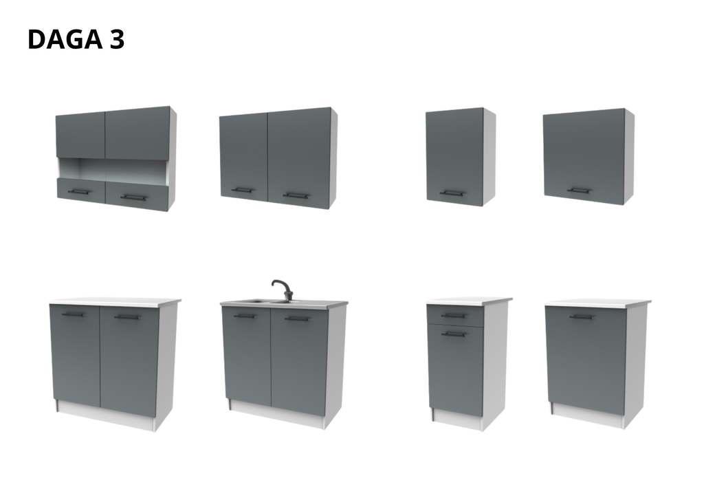 Kit 3m20 - Graphite (DAGA)