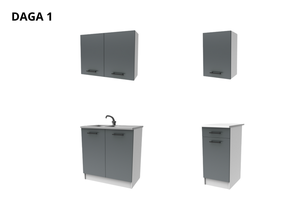 Kit 1m80 - Graphite (DAGA)