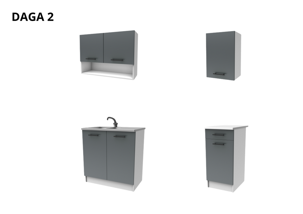 Kit 1m80 - Graphite (DAGA)