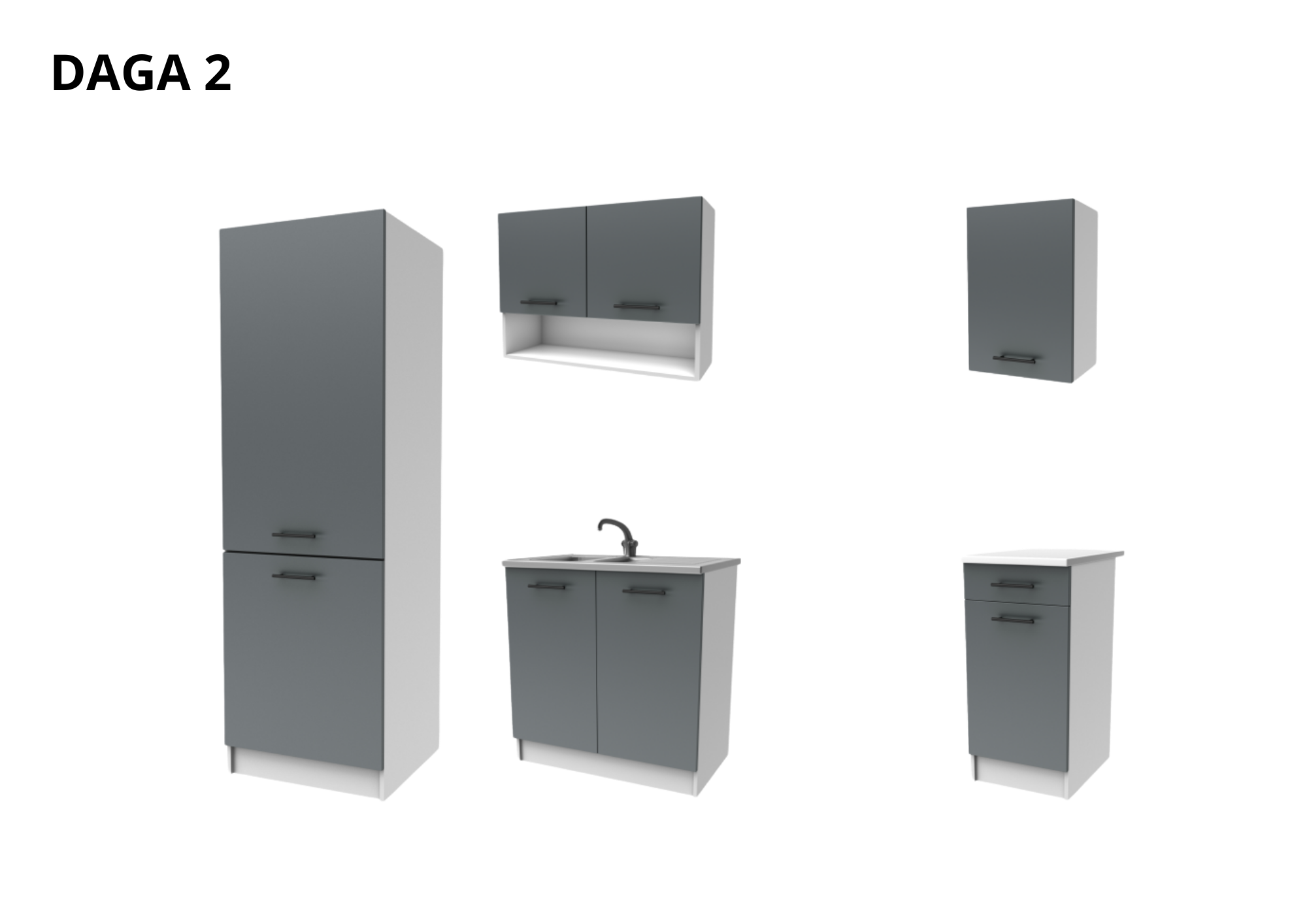 Kit 2m40 - Graphite (DAGA - SL6)