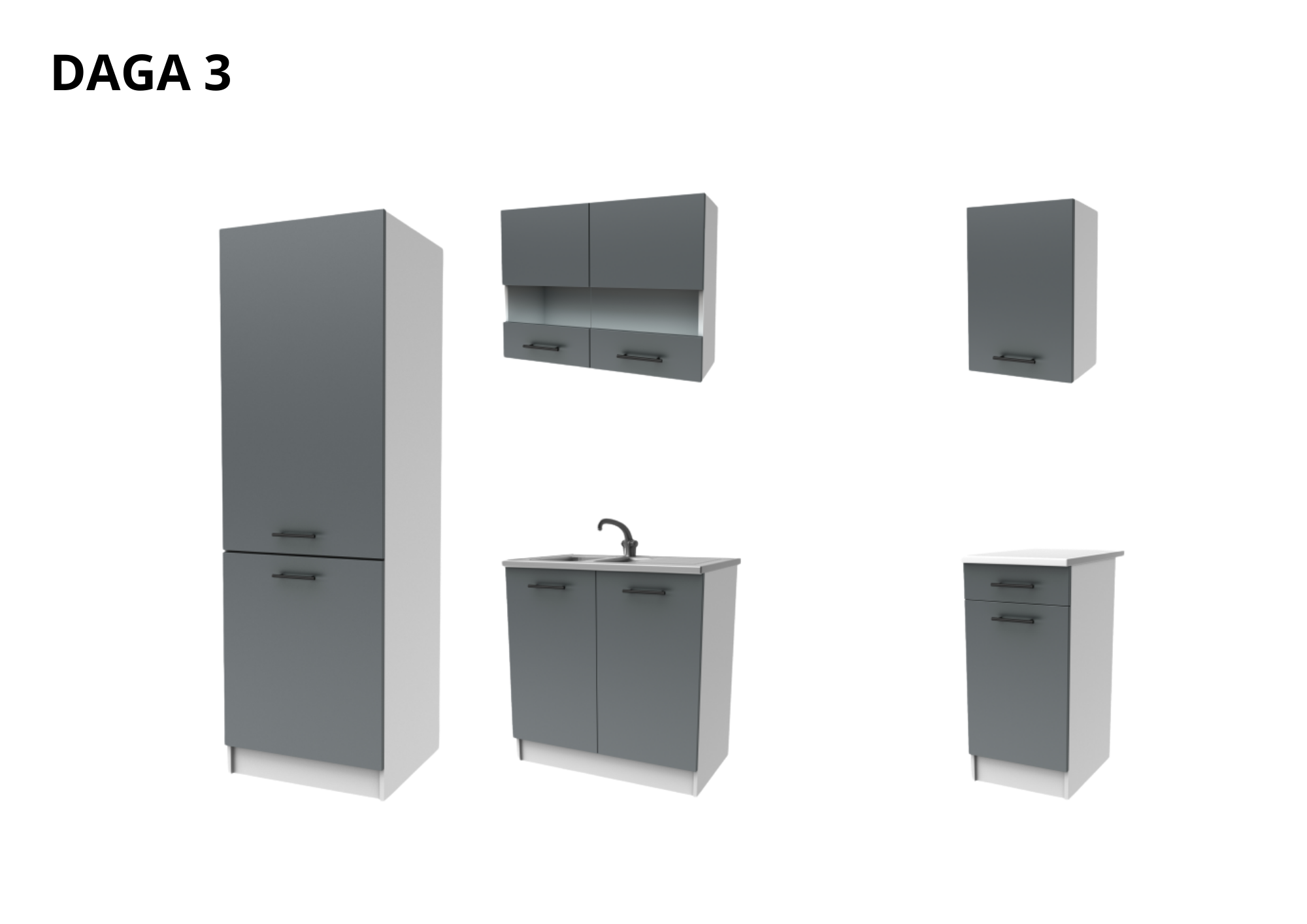 Kit 2m40 - Graphite (DAGA - SL6)