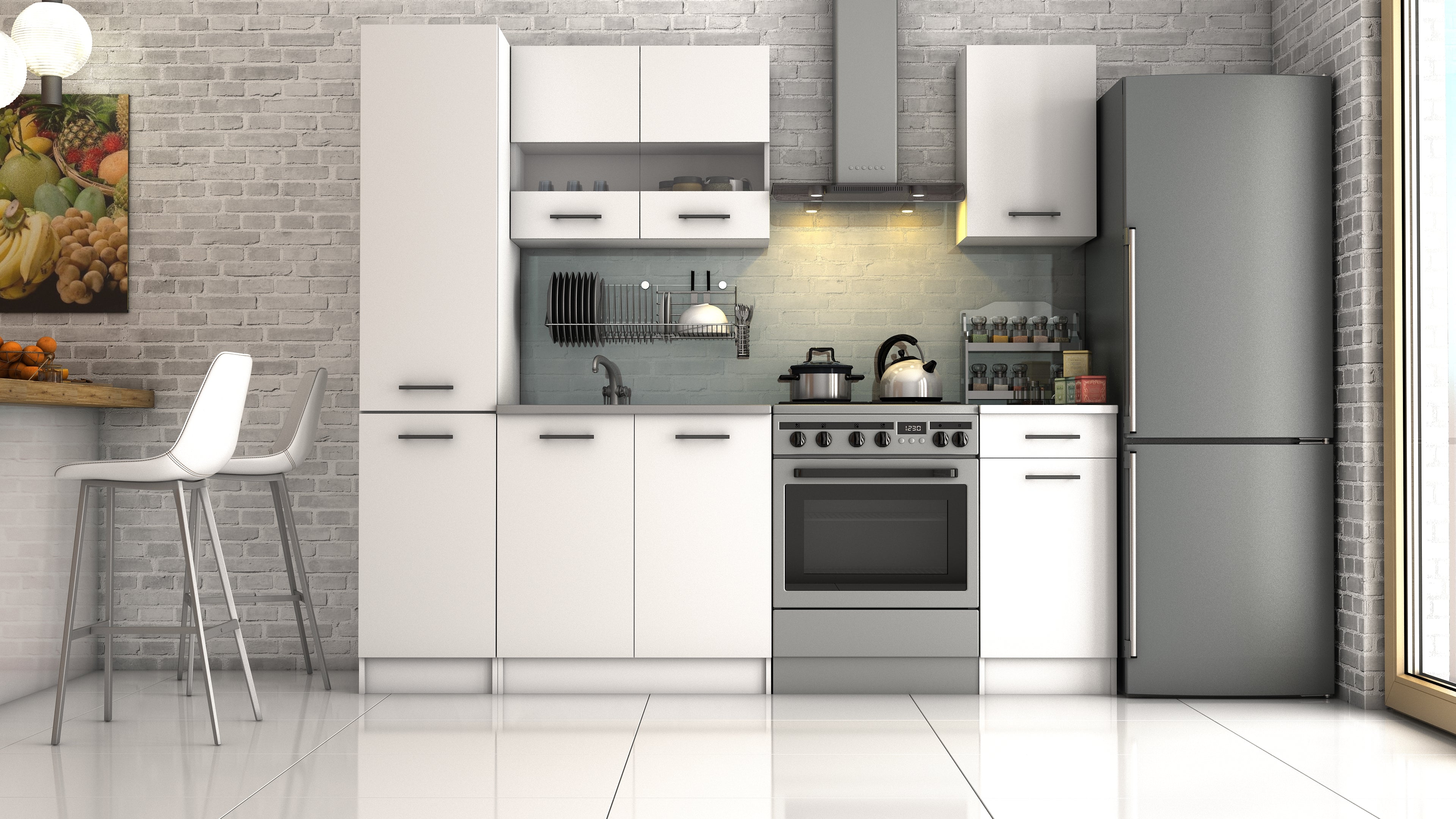 Kit 2m20 - Blanc (DAGA-SL4)