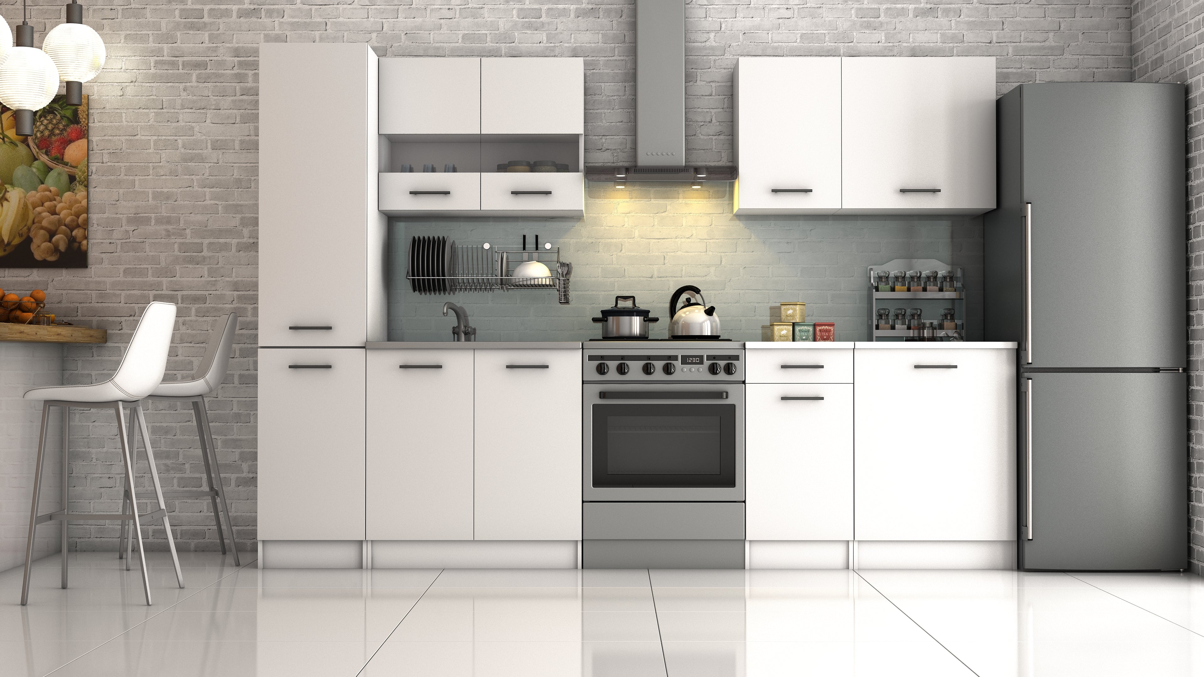 Kit 2m80 - Blanc (DAGA - SL4)