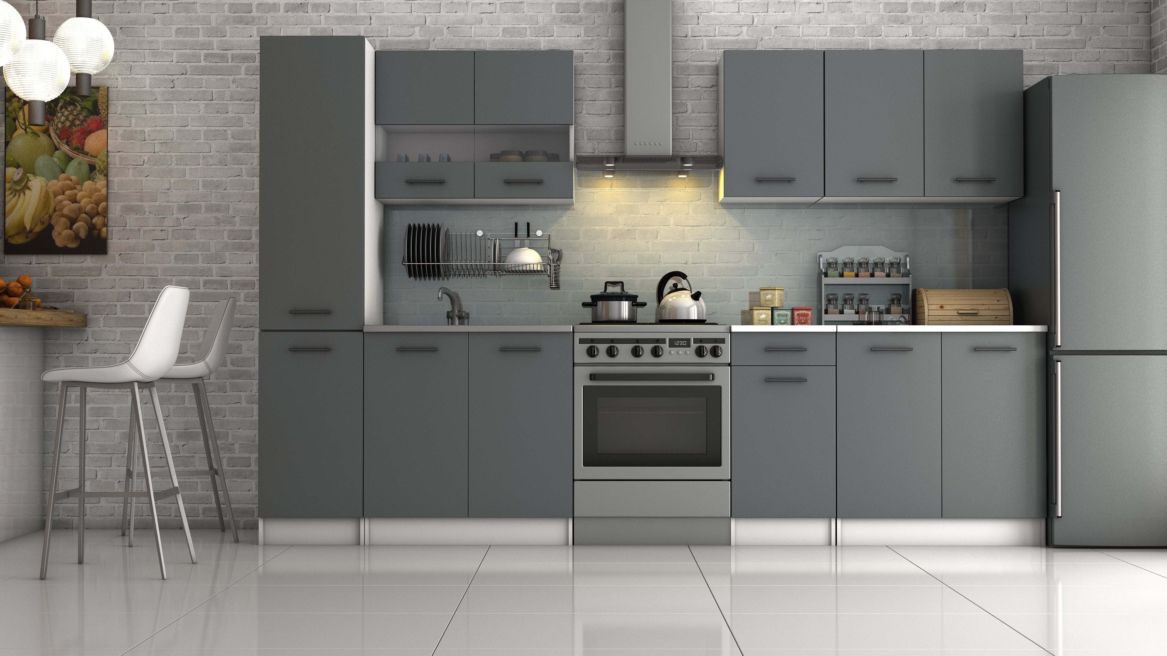 Kit 3m - Graphite (DAGA - SL4)