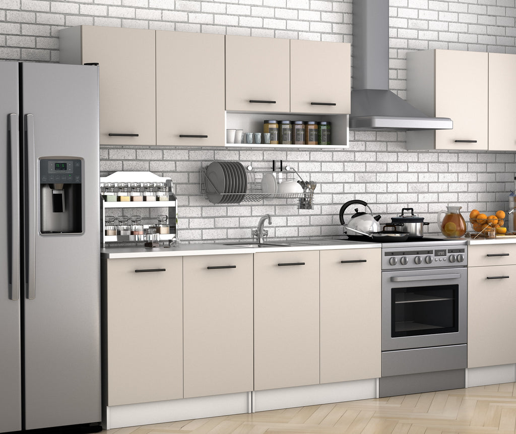 Meuble haut 80 cm – 2 portes avec étagère (DAGA)