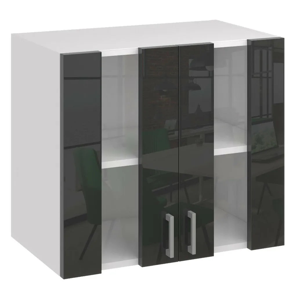 Meuble haut vitrine 80 cm