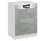 Porte lave vaisselle semi-encastrable 60 cm