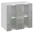 Meuble haut vitrine 80 cm