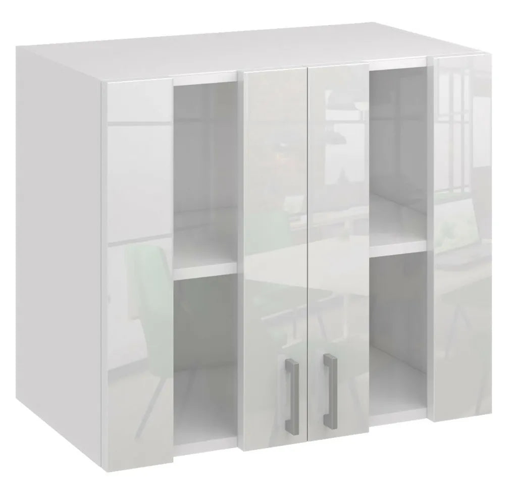 Meuble haut vitrine 80 cm