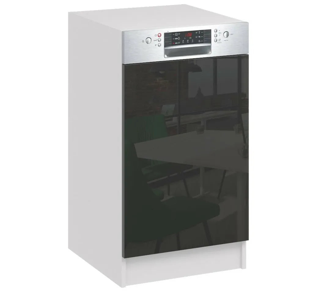 Porte lave vaisselle semi-encastrable 60 cm