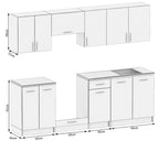 Kit 2m40 - Chêne naturel