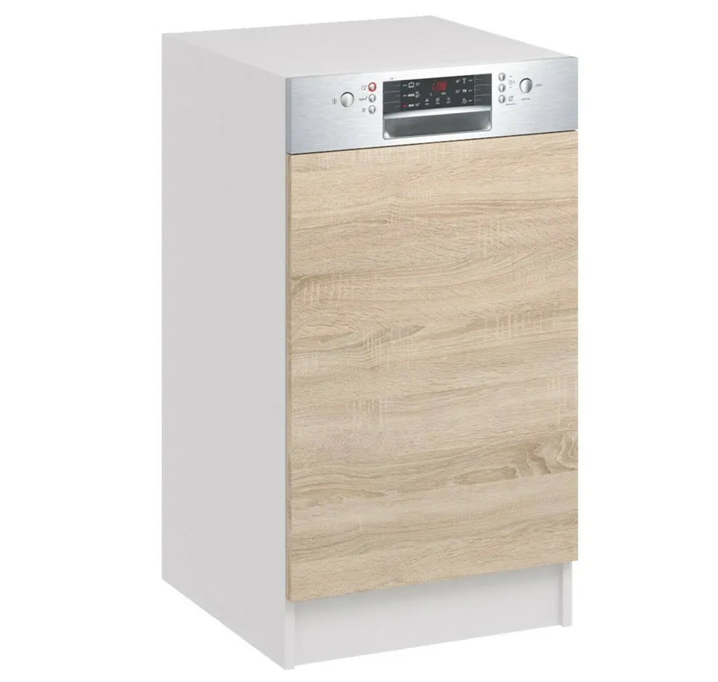 Porte lave vaisselle semi-encastrable 60 cm