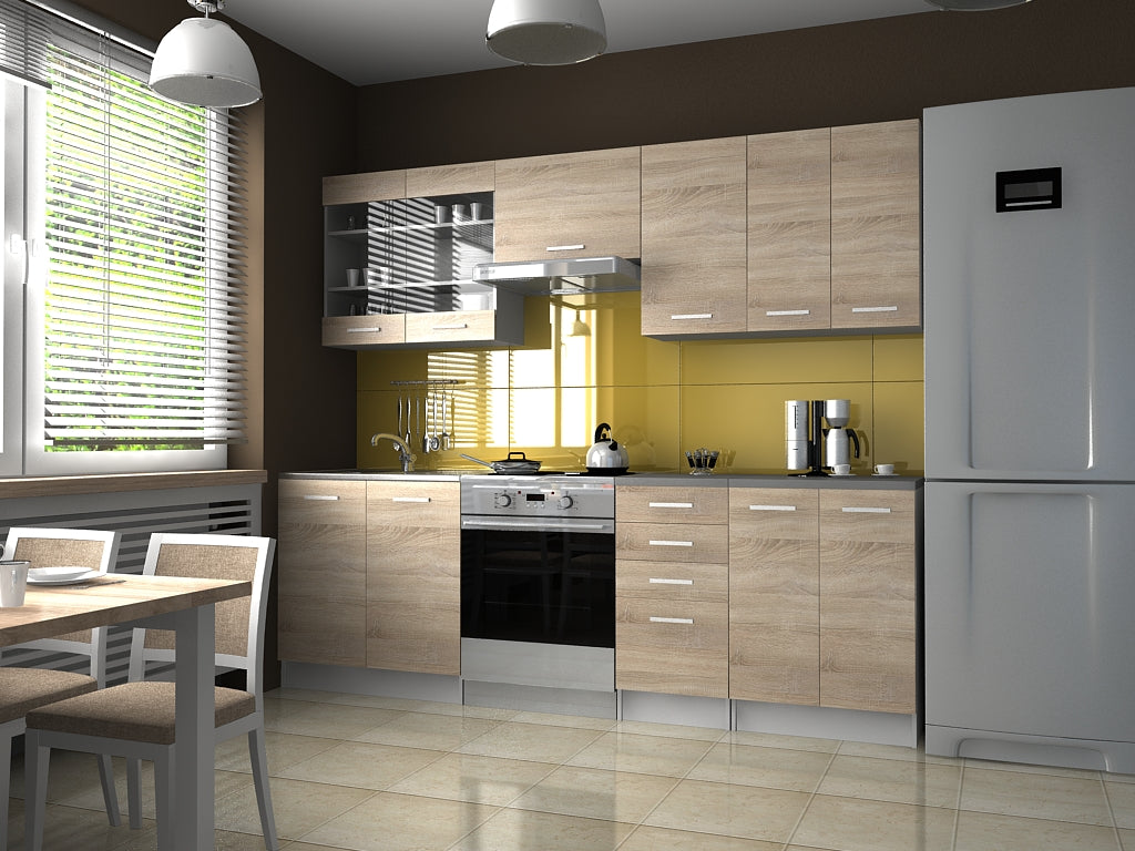 Kit 2m40 - Chêne clair (PAMELA)