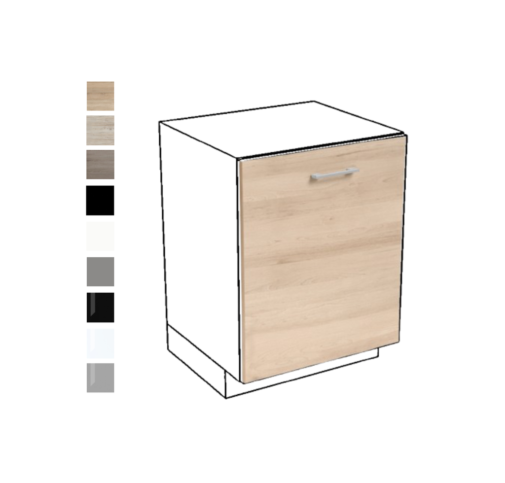 Porte lave vaisselle full-encastrable 60 cm