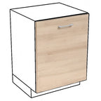 Porte lave vaisselle full-encastrable 60 cm
