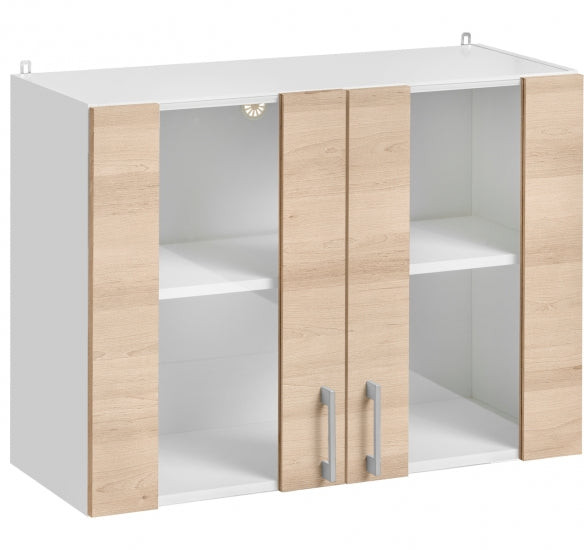 Meuble haut vitrine 80 cm
